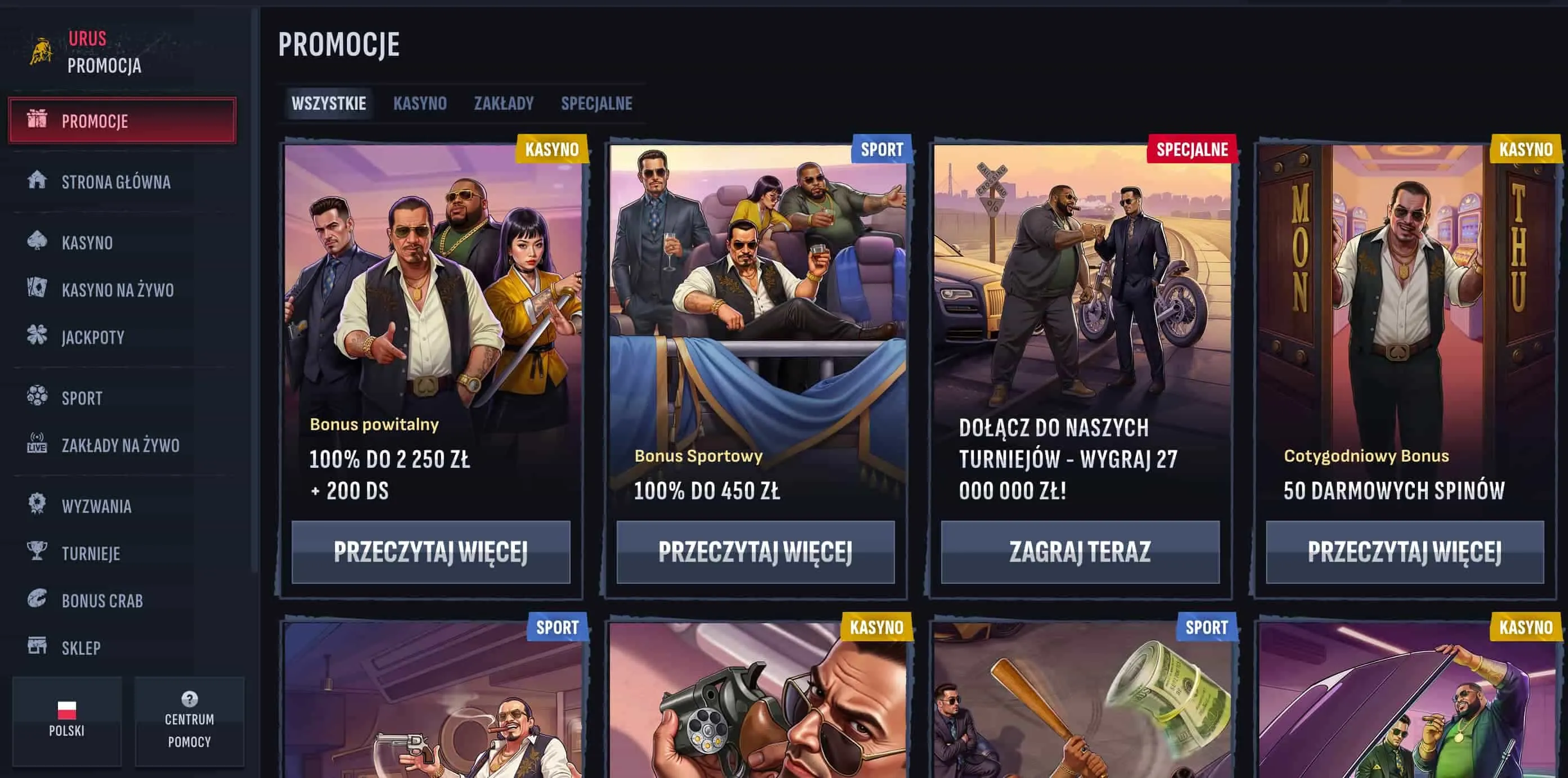 Graj w Mafia Kasyno — kompletny katalog rozrywki Graj w Mafia Kasyno — kompletny katalog rozrywki